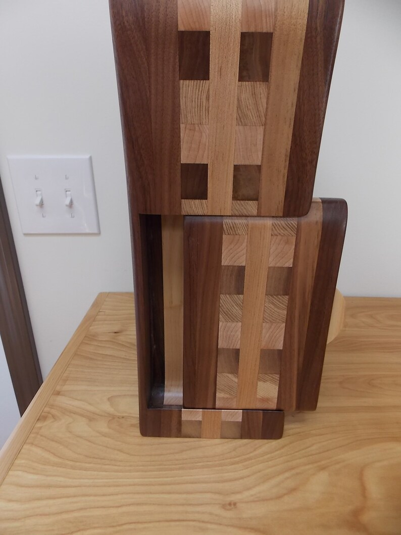 Handmade Large Walnut Wood Jewelry Box Walnut Jewelry Box Women/'s Jewelry Box Bandsaw Box Necklace and Bracelets Girls Jewelry Box