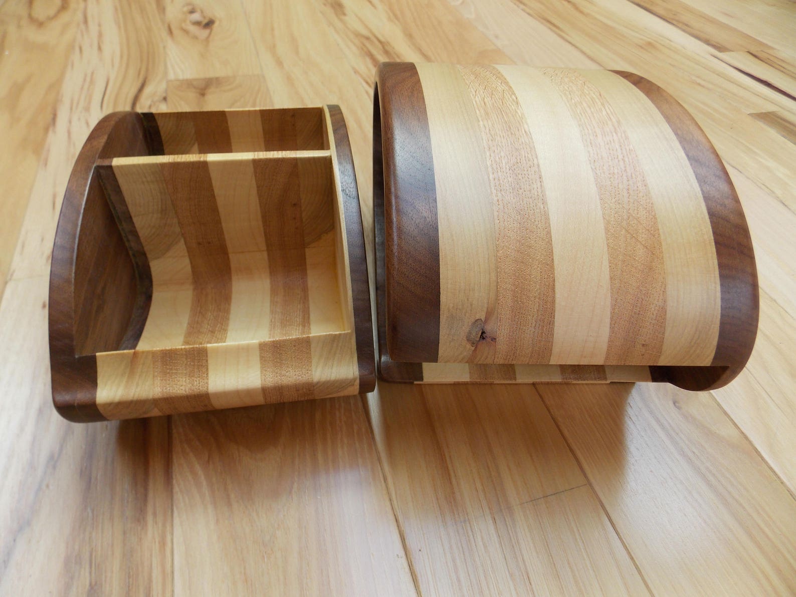 Bandsaw Jewelry Box Keepsake Jewelry Box made from Walnut Etsy