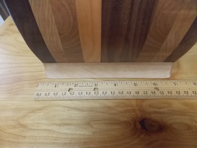 Women/'s Jewelry Box Men/'s Jewelry Box Maple and Cherry Bandsaw Jewelry Box Large Handmade Walnut Wood Jewelry Box Key Box Walnut