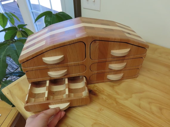 Oak jewelry deals box