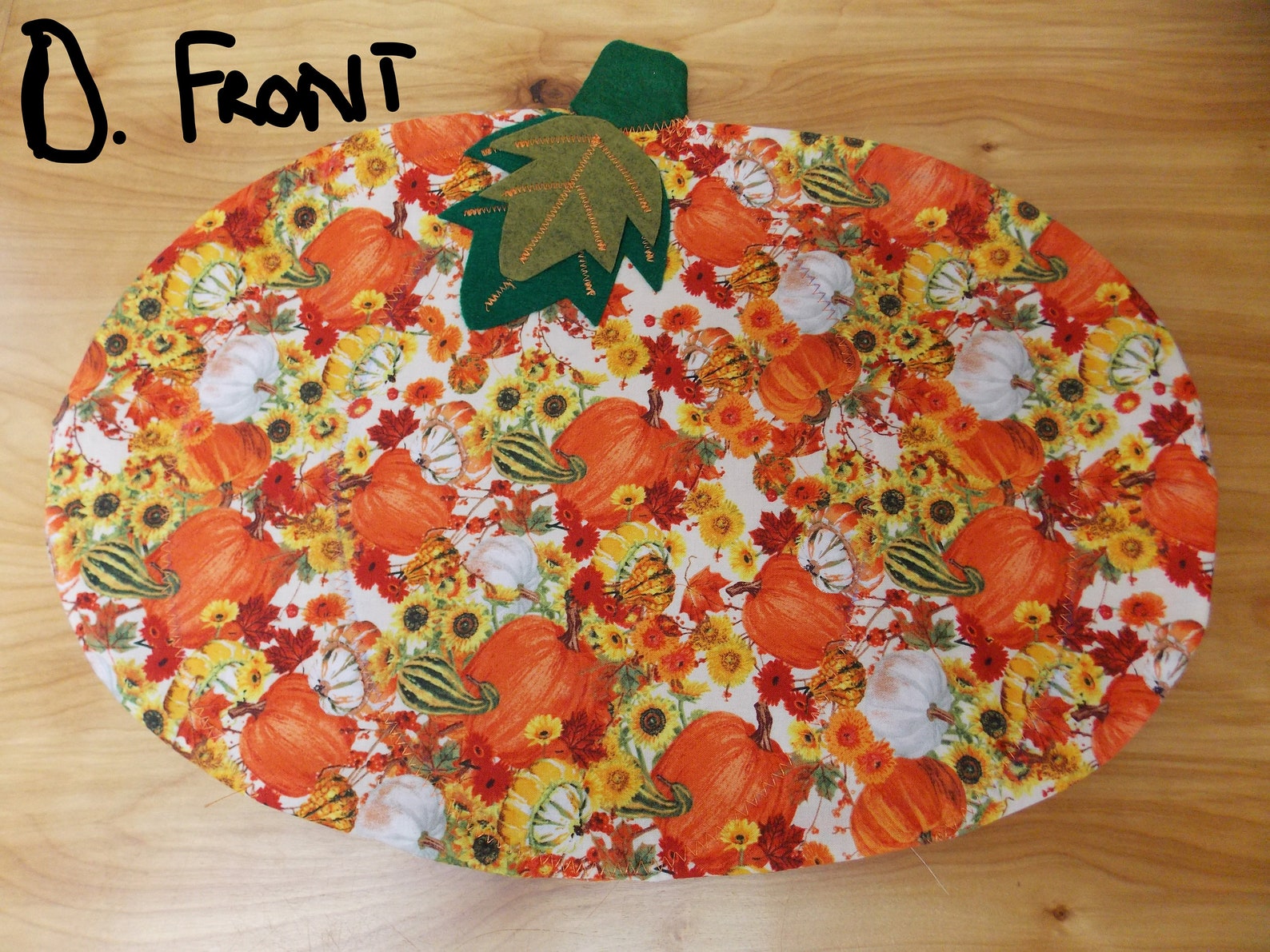 Placemats Pumpkin Shaped Table Placemats Sets Fall Decor Etsy
