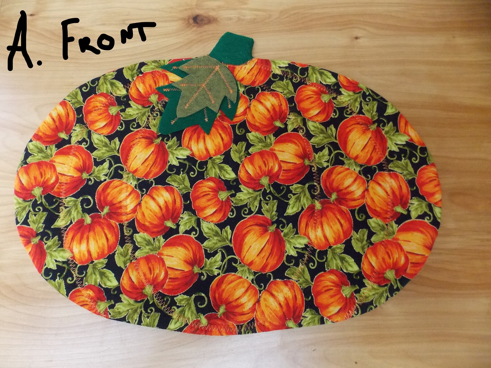 Placemats Pumpkin Shaped Table Placemats Sets Fall Decor Etsy