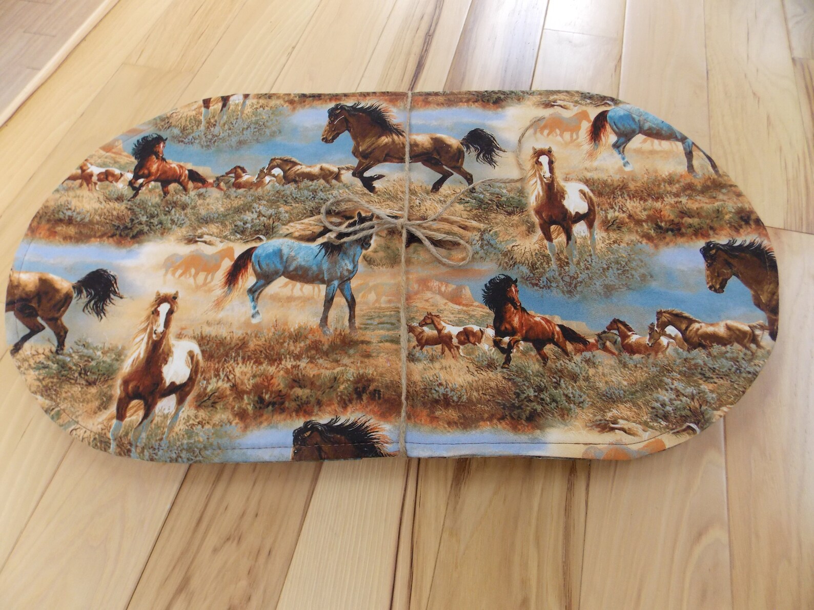 Horse Placemats Reversible Handmade Horse Placemats Etsy