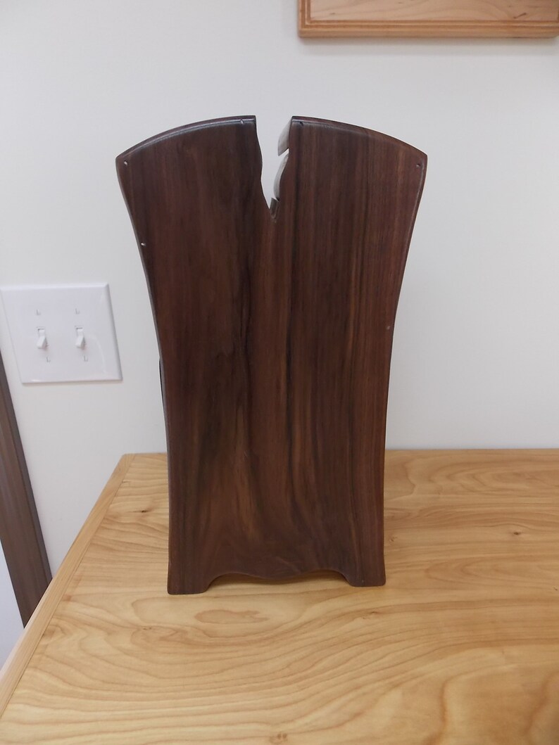 Handmade Large Walnut Wood Jewelry Box Walnut Jewelry Box Women/'s Jewelry Box Bandsaw Box Necklace and Bracelets Girls Jewelry Box