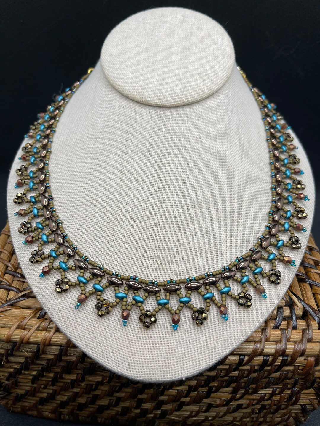 Women's Handmade Beaded Necklace - Etsy