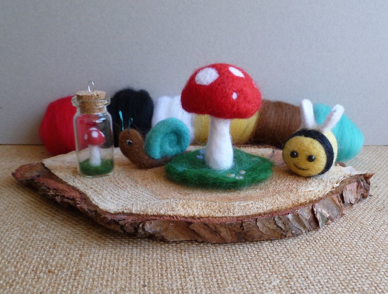 Needle Felting Kit Beginner Felting Kit Wool Felting Kit Etsy UK