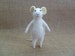 Needle felting kit - Monty mouse felting kit - with or without clothes and balloons - needle felted mouse - felting needles - felted balls 