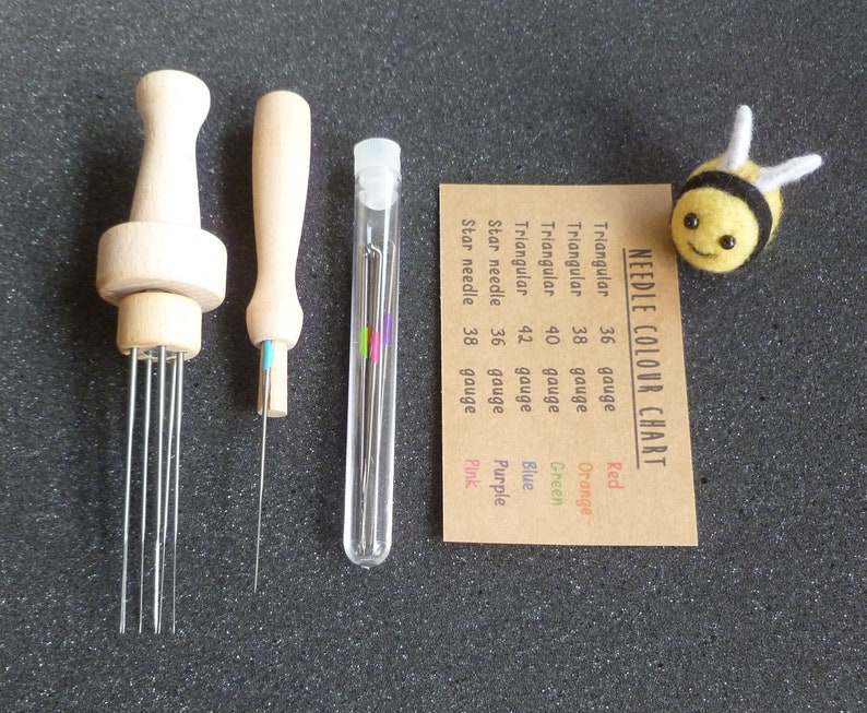 Felting Needles Size Chart