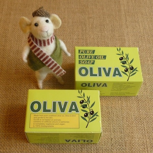 Sapone all&#39;olio d&#39;oliva - saponetta all&#39;olio d&#39;oliva puro - sapone per infeltrimento a umido - sapone all&#39;oliva per infeltrimento a umido - spedizione combinata