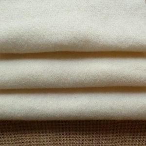 Pre felt natural 100% merino wool pre felt sheets  - needle felting wool sheets - wet felting pre felt wool sheets - combined shipping