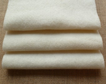 Natural Merino Wool Pre-felt Sheet – Needle & Wet Felting Base