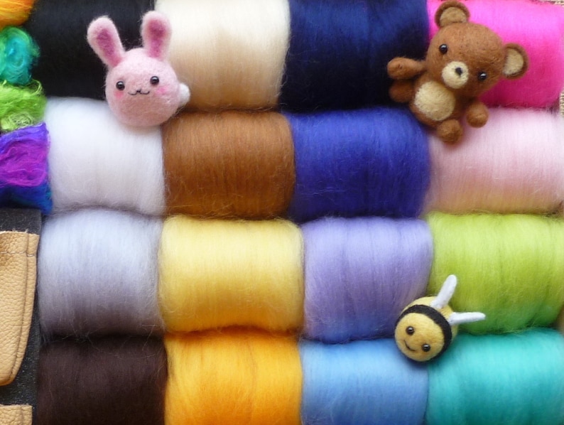 Needle Felting Kit Beginner Felting Kit Wool Felting Kit Etsy UK