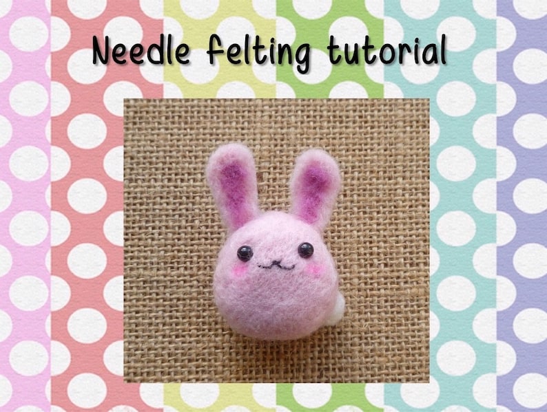Needle Felting Kit NOW With 3 Tutorials Starter Kit Etsy