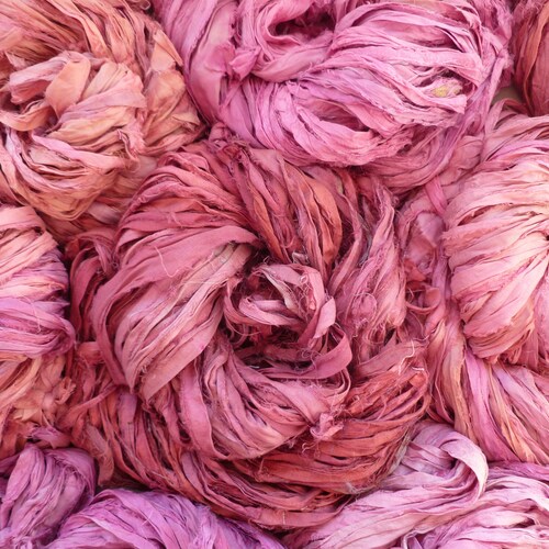 Recycled Sari Silk Yarn Prime Ball- Multi | Sari Silk Yarn Prime | Recycled Silk