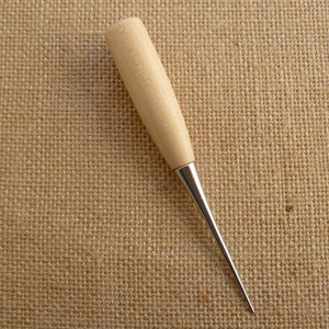 Felting awl - wooden awl - needle felting awl - awl for toy eyes - bradawl - dolls eyes - toy eyes - awl for leather etc - combined shipping
