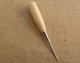 Punzón de fieltro - punzón de madera - punzón de fieltro de aguja - punzón para ojos de juguete - bradawl para ojos de juguete - ojos de muñecas - ojos de juguete - bradawl - amigurumi