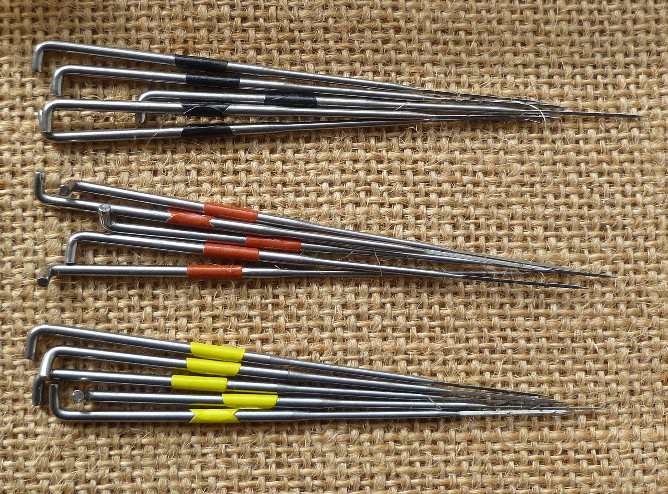 Revese Felting Needles Rainbow Colour Coded Needles 36 Gauge Etsy