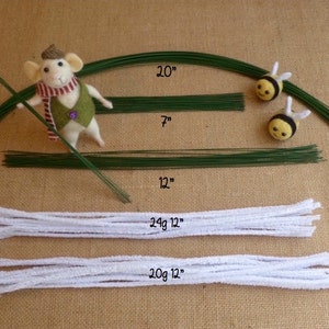 Filo per armatura - filo per modellare - filo per infeltrimento ad ago - filo per scultura infeltrimento ad ago - perline di cera d'api al 100% - ceralacca - spedizione combinata