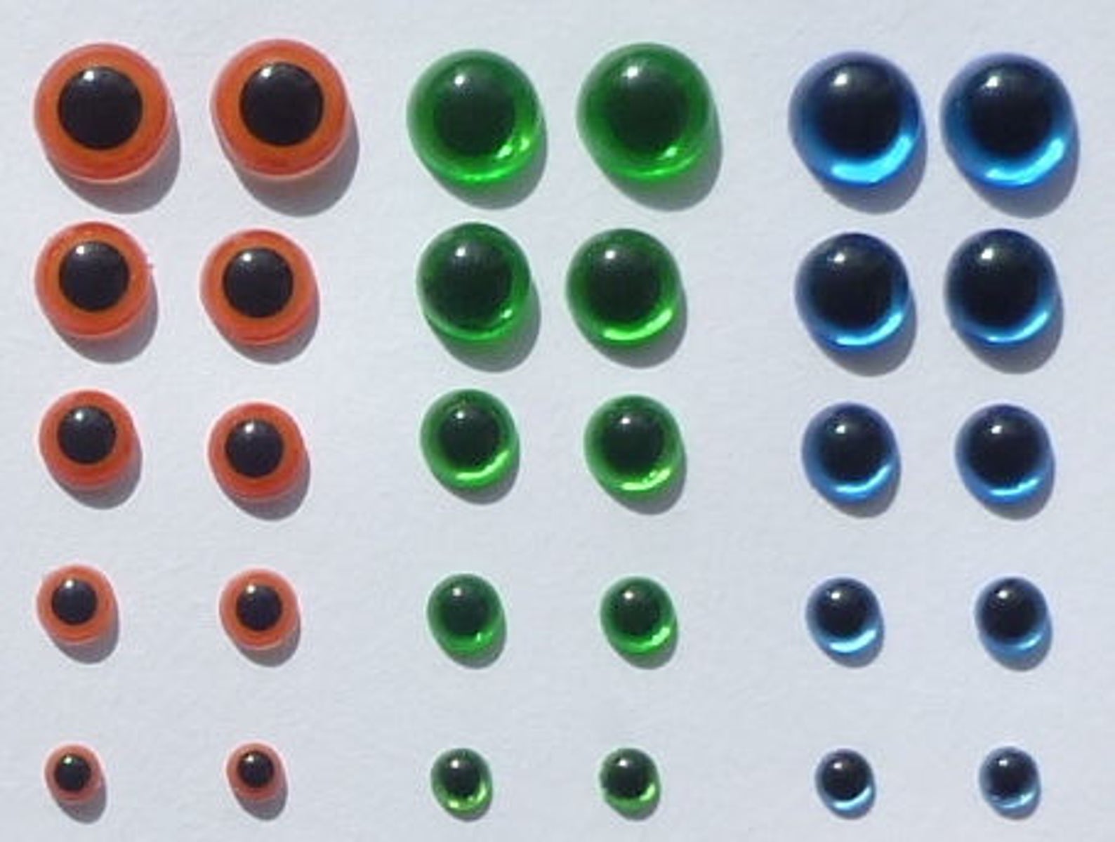 High quality multi use colored toy safety eyes toy eyes 5mm Etsy