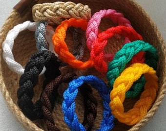 Turk's Head Knot Rope Bracelet: Nautical Sailor Cord Bracelet