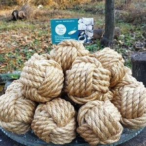 Conjunto de 3&quot; de largura com 6/10/12/15/18 suportes de mesa para cartões de casamento náuticos com corda de punho de macaco