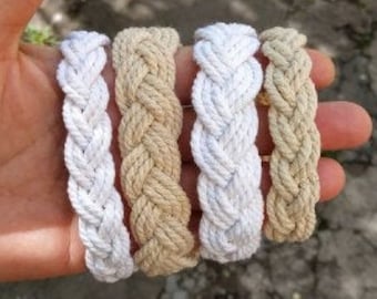 Bracelet corde de surfeur, bracelet cordes de voile, brassard Segeltau, bracelet Bestfriend, noeud de tête de Turc, bracelet cordes, bracelet de marin