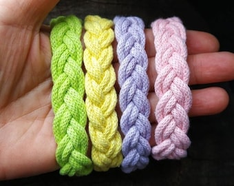 Sailor knot Bracelet, Nautical Surfer Turks Head Rope Bracelet