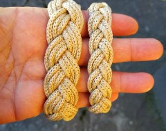 Nautical Cord Bracelet Unisex knot Bracelet Sailor Wrap Bracelet Beach Summer Bracelet Surfer Bracelet Rope Woven Bracelet Turks Head Knot