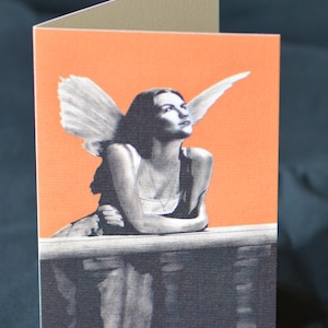 Romeo and Juliet Greeting Card - Angel, Fairy, Wings, Shakespeare, PopArt, Art Cards