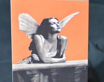 Romeo and Juliet Greeting Card - Angel, Fairy, Wings, Shakespeare, PopArt, Art Cards