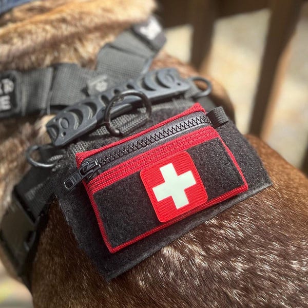 Dog Vest Zipper Pouch