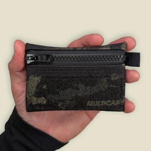 EDC Pouch | Zipper Pouch | Limited Batch | MultiCam® Black