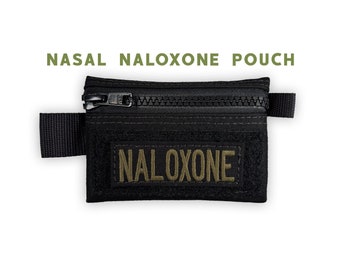 NALOXONE Nasal Spray Zipper Pouch with PATCH