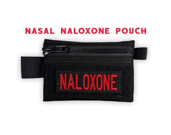 NALOXONE Nasal Spray Zipper Pouch with PATCH