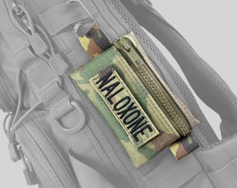 NALOXONE Nasal Spray Zipper Pouch with PATCH