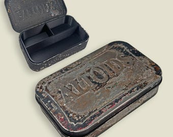 Wasteland Inspired Functional Prop - Gift Ready Hand-Charred Fallout Inspired Stash Tin with Insert