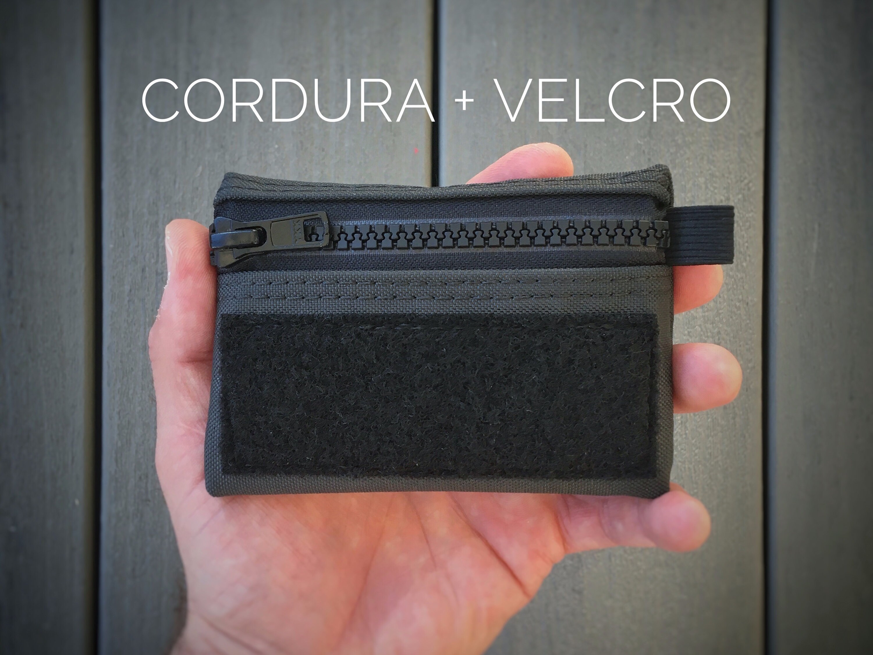 EDC Pouch Cordura Velcro Zipper Pouch for Everyday Carry Etsy