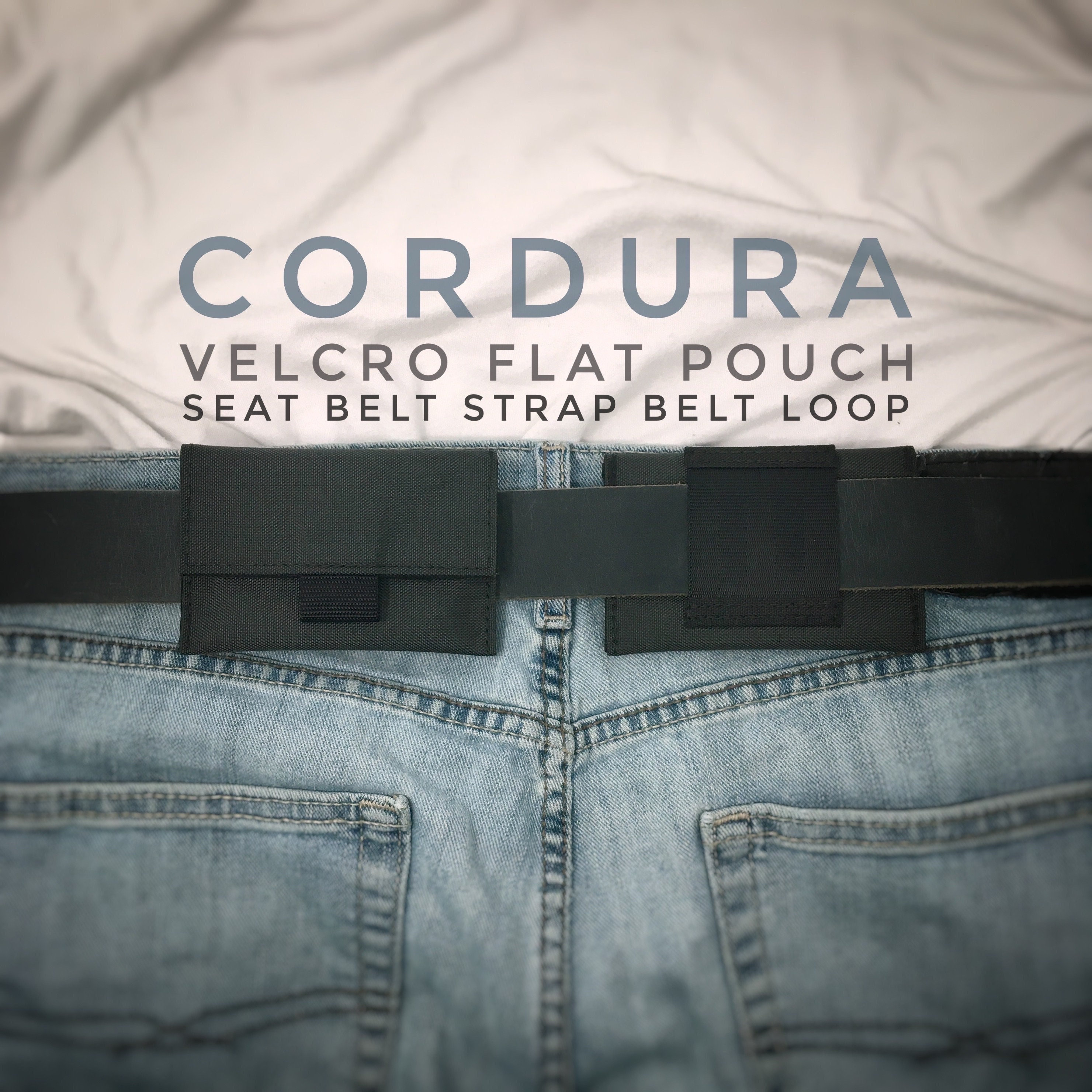 EDC Pouch Cordura Velcro Pouch Velcro Flat Pouch Velcro Flat