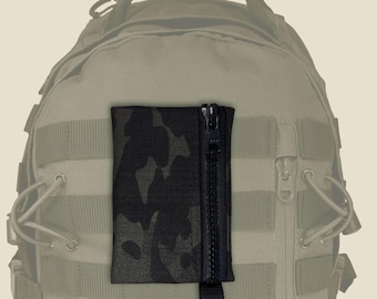EDC Pouch | MOLLE Zipper Pouch | MultiCam® Black