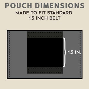 EDC Pouch | Minimalist Wallet | Belt Pouch | Hook and Loop Closure - Etsy
