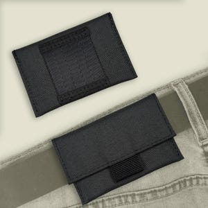 EDC Pouch | Minimalist Wallet | Belt Pouch | Hook and Loop Closure