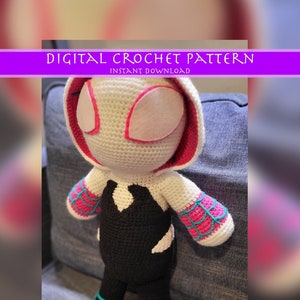 Spider Girl Gwen Crochet Pattern