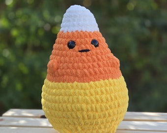 Peluche de maíz dulce de ganchillo