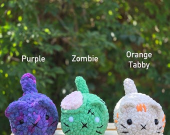 Amigurumi de gato de pan de ganchillo