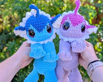 Nori the River Fox Crochet Plushie (Made to Order)