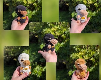 Peluche de ganchillo de bebé Niffler