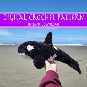 Patron au crochet Kiki l'orque