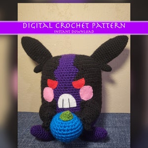 Crochet Hangry Mouse Pattern