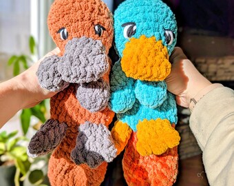 Platypus Crocheted Snuggler