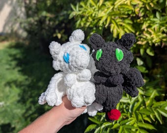 Peluches de ganchillo del Pequeño Dragón Furia